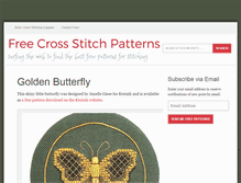 Tablet Screenshot of freexstitch.com